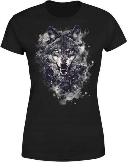 Koszulka damska z wilkiem Silny Niezależny Wilk prezent T-shirt damski Inna marka