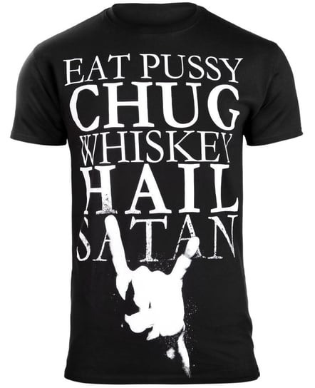 Koszulka Darkside - Chug Whiskey Hail Satan-M Inny producent