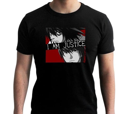 koszulka death note - i am justice men's t-shirt - (xxl) ABYstyle
