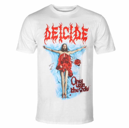 Koszulka Deicide - Once Upon The Cross (White)-3Xl Pozostali producenci