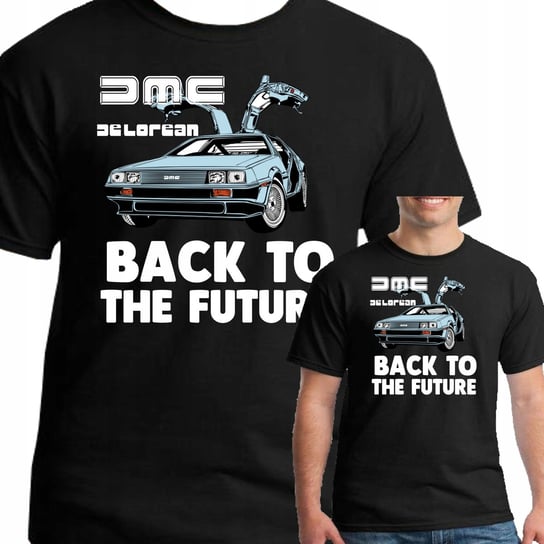 Koszulka Delorean Back The Future Xl 3076 Czarna Inna marka