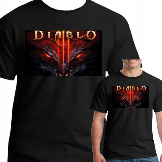 Koszulka Diablo Rpg Gra Komputerowa M 3198 Czarna Inna marka