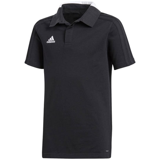 Koszulka dla dzieci adidas Condivo 18 Cotton Polo JUNIOR czarna CF4373 Adidas