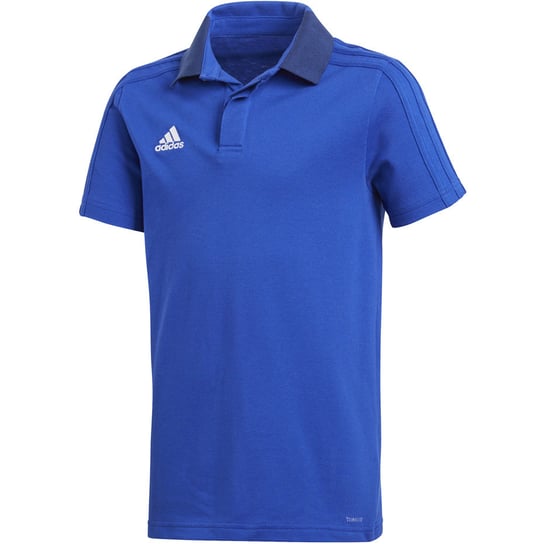 Koszulka dla dzieci adidas Condivo 18 Cotton Polo JUNIOR niebieska CF4372 Adidas