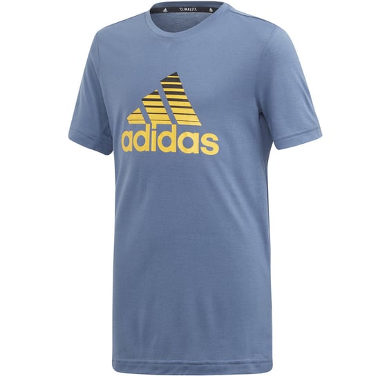 Koszulka dla dzieci adidas YB TR Prime Tee niebieska ED5751 Adidas