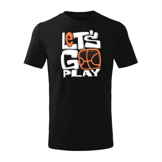 Koszulka dla dzieci dziecięca do koszykówki basketball koszykówka do kosza czarna-110 cm/4 lata TUCANOS