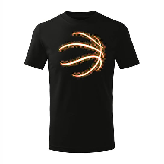 Koszulka dla dzieci dziecięca do koszykówki basketball koszykówka do kosza czarna-134 cm/8 lat TUCANOS