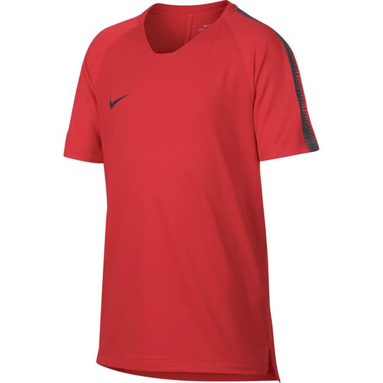 Koszulka dla dzieci Nike Breathe Squad SS Top 18 JUNIOR czerwona 916117 696 Nike