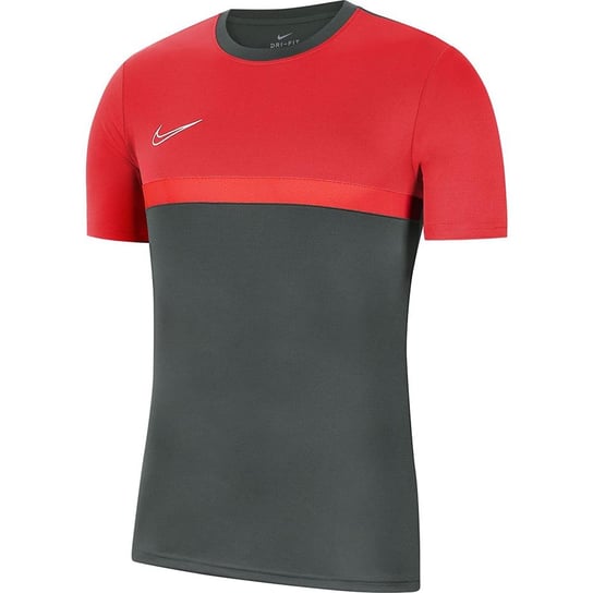 Koszulka dla dzieci Nike Dry Academy PRO TOP SS czerwono-szara BV6947 064 Nike