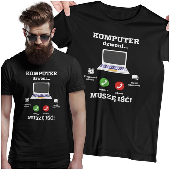 Koszulka Dla Programisty Informatyka Prezent inna (Inny)