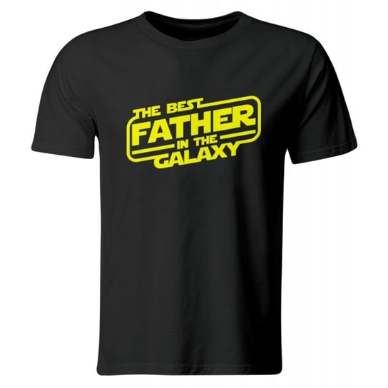 Koszulka dla taty na Dzień Ojca, prezent, Best Father In The Galaxy, rozmiar L GiTees