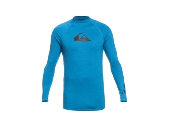 Koszulka długi rękaw Quiksilver All Time LS Rashguard UPF 50 Vallarta Blue Heather 2022-L Quiksilver