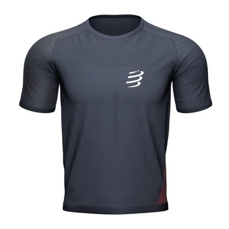 Koszulka Do Biegania Compressport Performance Ss T-Shirt| Black L Compressport