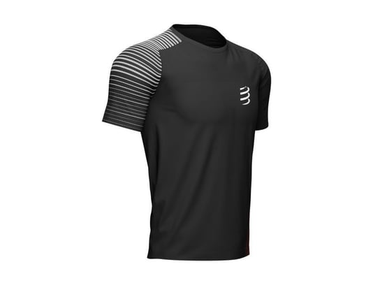 Koszulka Do Biegania Compressport Performance Ss T-Shirt | Black/Red L Compressport