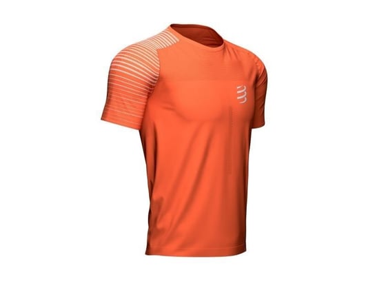 Koszulka Do Biegania Compressport Performance Ss T-Shirt | Orangeade/Fj M Compressport