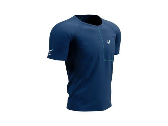 Koszulka Do Biegania Compressport Traning T-Shirt Ss Swim Bike Run | Mo M Compressport