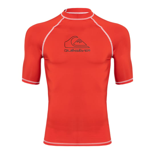 Koszulka Do Pływania Męska Quiksilver On Tour Czerwona Eqywr03359-Rqc0 S Quiksilver