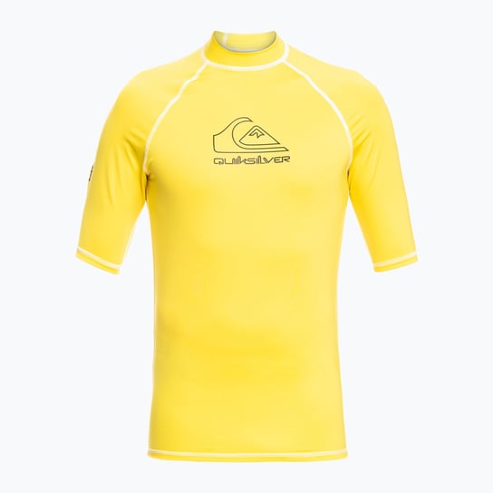 Koszulka Do Pływania Męska Quiksilver Ontour Żółta Eqywr03359-Yzd0 S Quiksilver