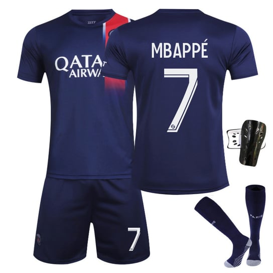 Koszulka Domowa Paris 23-24 30 Strój Piłkarski Messi 7（22 Jardów Dla Dzieci） OEM