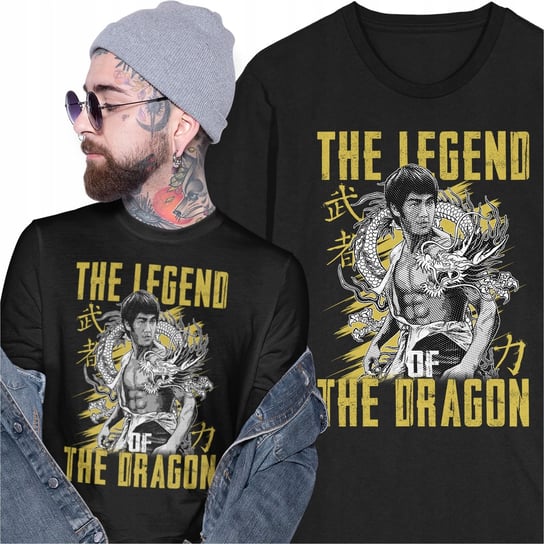 Koszulka Dragon: The Bruce Lee Story Film Biografia Sztuki Walki Smok Inna marka