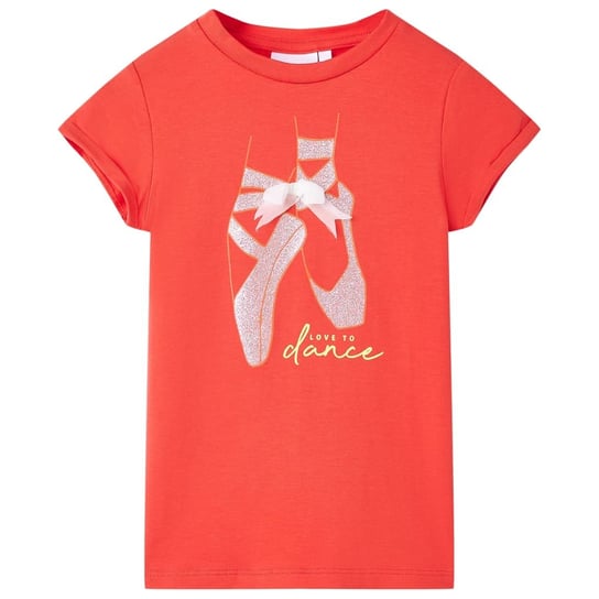 Koszulka dziecięca Baletki 92 czerwona Inna marka