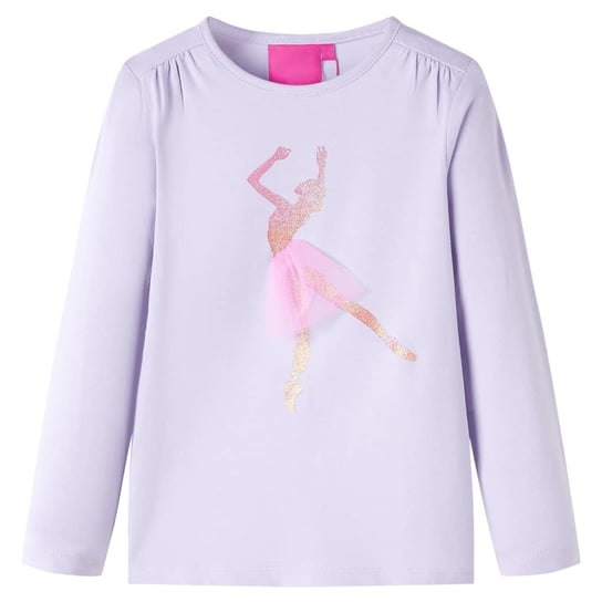 Koszulka dziecięca baletnica 92 jasny liliowy Zakito Europe