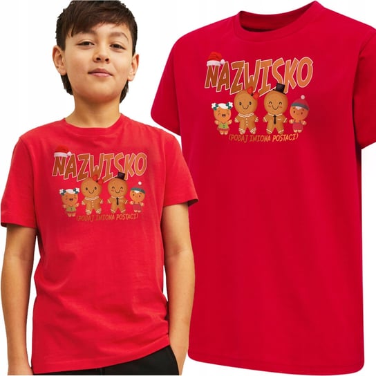 Koszulka Dziecięca Ciasteczkowa Rodzina Prezent Na Mikołaja Święta 12-14 Y4 Propaganda