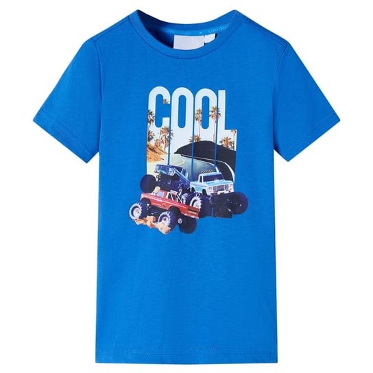 Koszulka dziecięca COOL Car Blue 92cm Zakito Europe