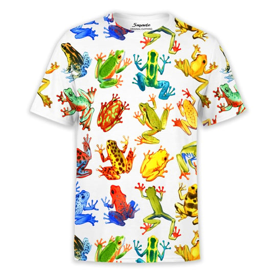 Koszulka dziecięca full print żaby-104 5made