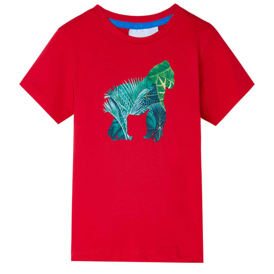 Koszulka dziecięca Goryl 92 czerwona 100% bawełny Inna marka
