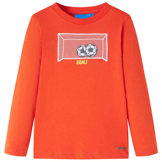 Koszulka dziecięca jasnopomarańczowa 92cm, długie  / AAALOE Inna marka