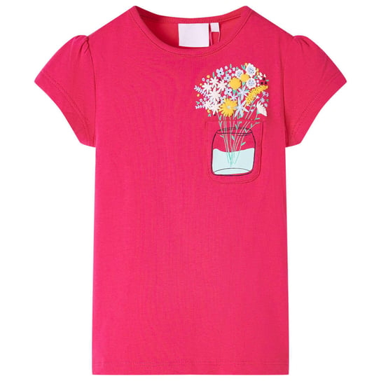 Koszulka dziecięca Kwiatowy Bukiet 92 (18-24m) róż Zakito Europe