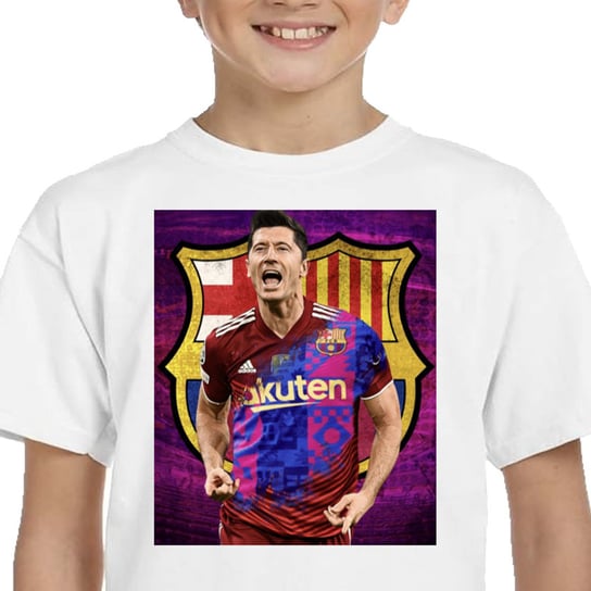 Koszulka Dziecieca Lewandowski Barcelona 128 3243 Inna marka