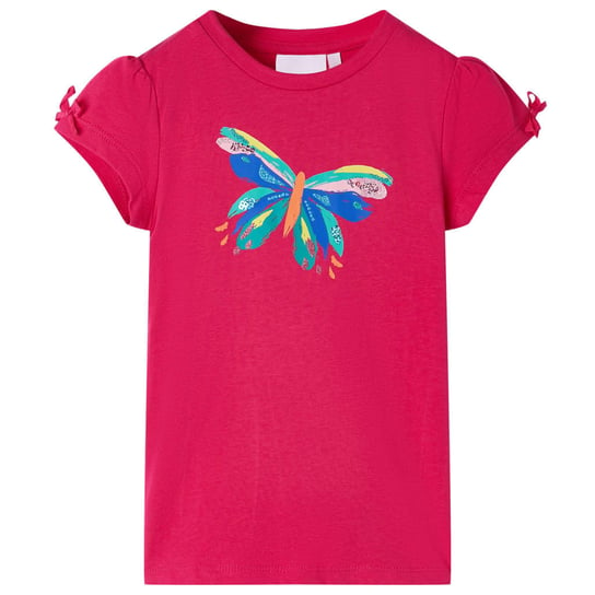Koszulka dziecięca Motyl 116 (5-6 lat) różowa Inna marka