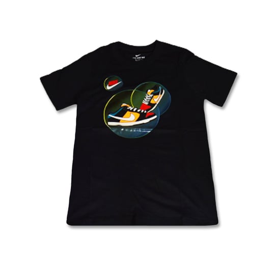 Koszulka dziecięca Nike NSW Dunk Bubble T-shirt Kids Black - DC7510-010-M Nike