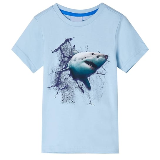 Koszulka dziecięca Rekin 140 (9-10 lat) jasnoniebi Inna marka