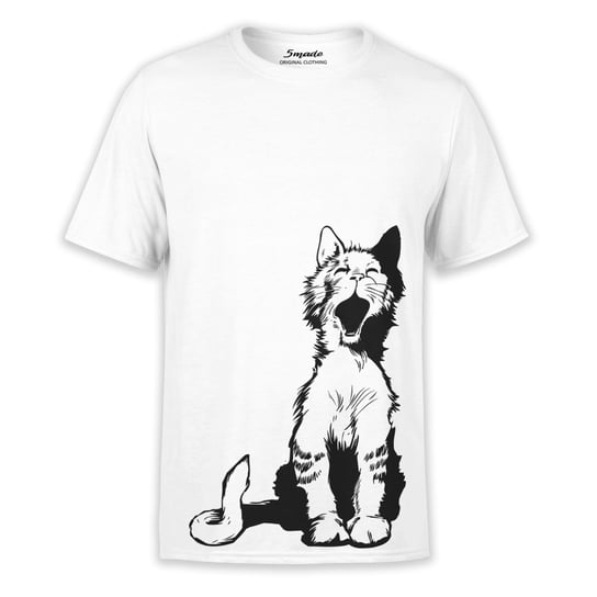 Koszulka dziecięca śpiewający kot-140 5made