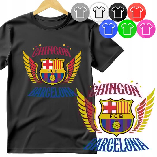 KOSZULKA DZIECIĘCA T-SHIRT - BARCELONA SPORT PIŁKA - XXS 98-104 WORLD CASE