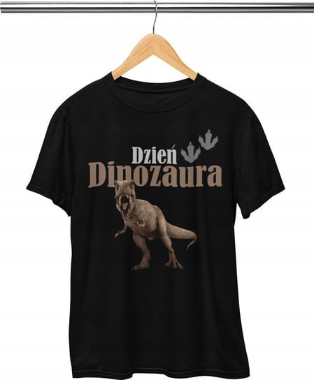 KOSZULKA DZIECIĘCA T-SHIRT - DZIEŃ DINOZAURA NIETYPOWE DNI - L 146-152 WORLD CASE