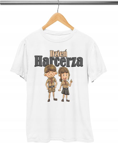 KOSZULKA DZIECIĘCA T-SHIRT - DZIEŃ HARCERZA NIETYPOWE DNI - XXXS 86-92 WORLD CASE