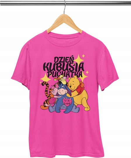 KOSZULKA DZIECIĘCA T-SHIRT - DZIEŃ KUBUSIA PUCHATKA - M 134-140 WORLD CASE