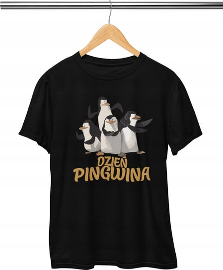 KOSZULKA DZIECIĘCA T-SHIRT - DZIEŃ PINGWINA PINGWIN - M 134-140 WORLD CASE