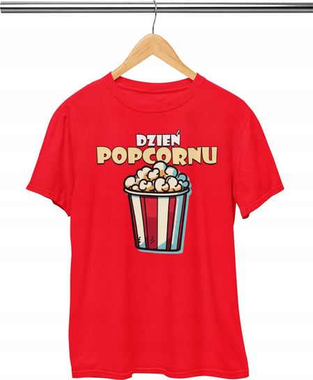 KOSZULKA DZIECIĘCA T-SHIRT - DZIEŃ POPCORNU POPCORN - XXXS 86-92 WORLD CASE