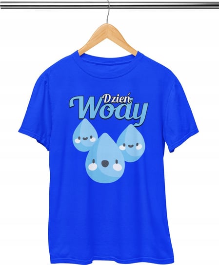 KOSZULKA DZIECIĘCA T-SHIRT - DZIEŃ WODY PIJMY WODĘ WODA - XXS 98-104 WORLD CASE