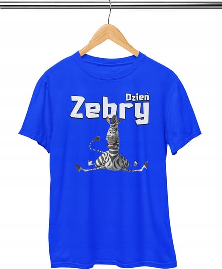 KOSZULKA DZIECIĘCA T-SHIRT - DZIEŃ ZEBRY NIETYPOWE DNI - S 122-128 WORLD CASE