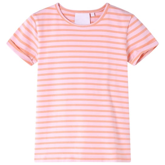 Koszulka dziecięca w paski, różowa, rozmiar 104 (3 Inna marka
