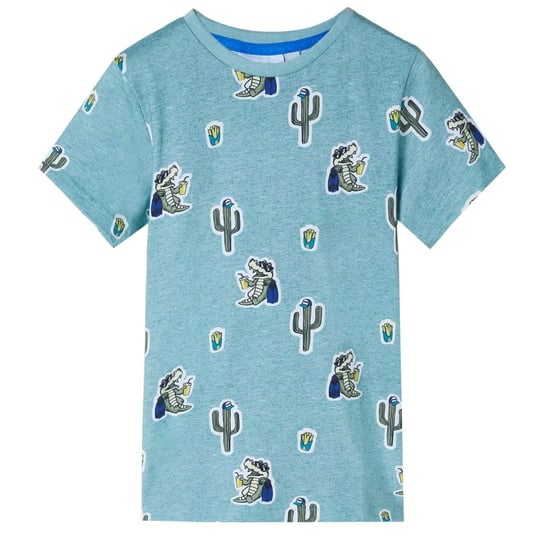 Koszulka dziecięca z krokodylami 104 jasnozielona Inna marka