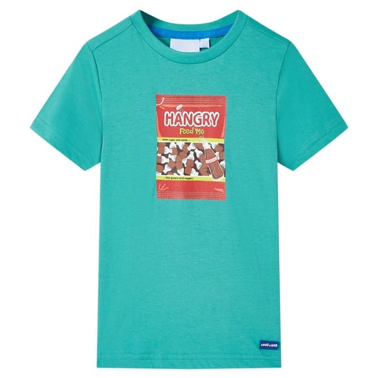 Koszulka dziecięca z nadrukiem przekąsek 116 ciemn Inna marka