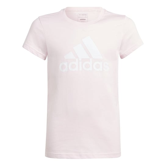 Koszulka dziewczęca adidas ESSENTIALS BIG LOGO różowa IC6123-128 Adidas