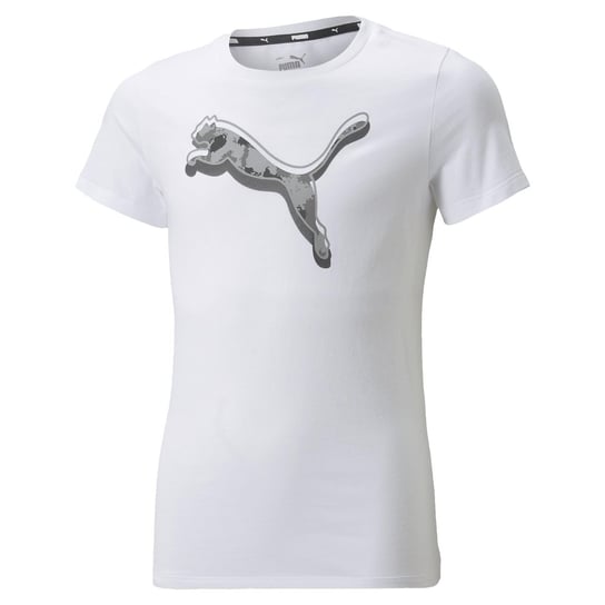 Koszulka dziewczęca Puma ALPHA biała 84693702-140 Puma